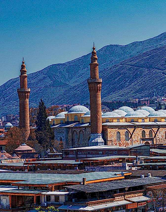 Bursa cami manzarası