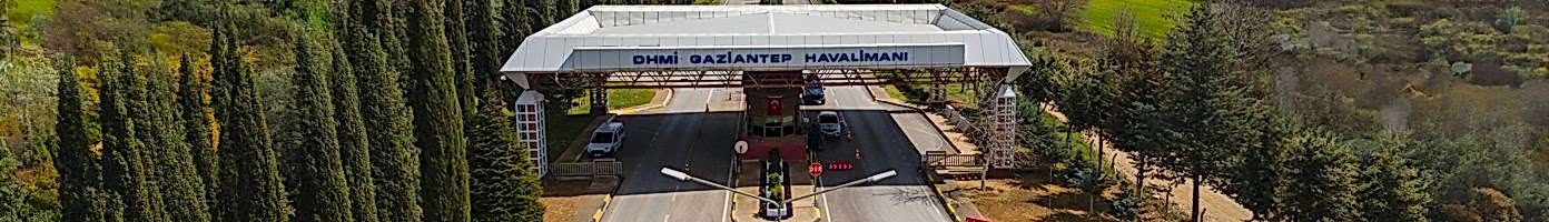 Gaziantep Havalimanı girişi