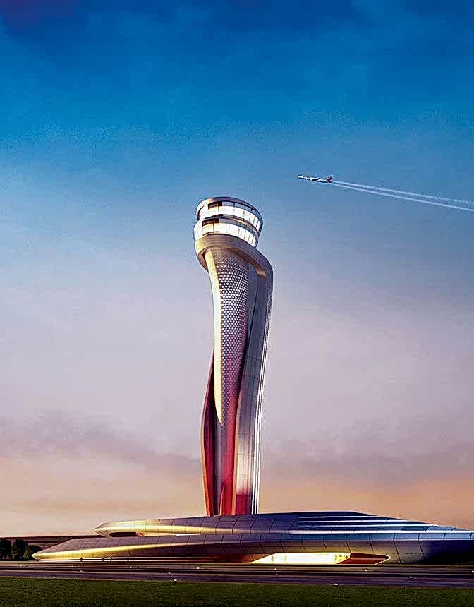 İstanbul Havalimanı trafik kontrol kulesi