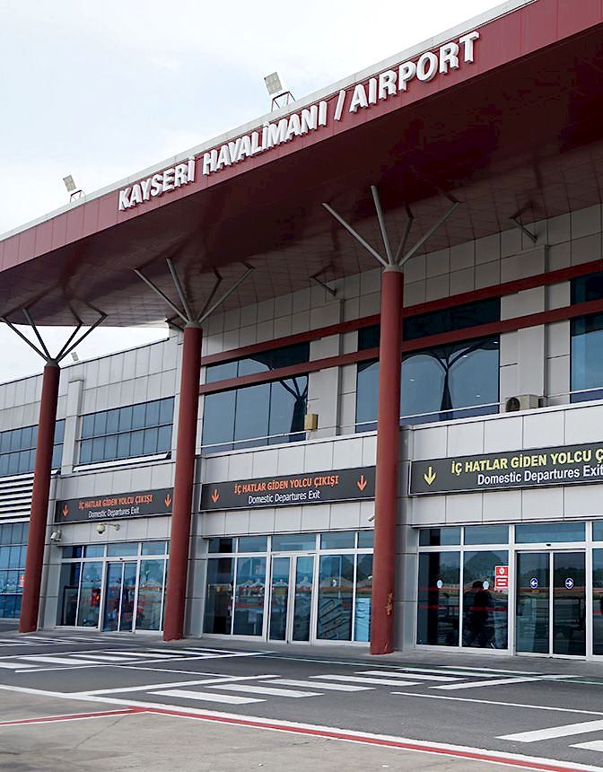 kayseri havalimanı girişi